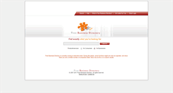 Desktop Screenshot of freebusinessdirectory.com